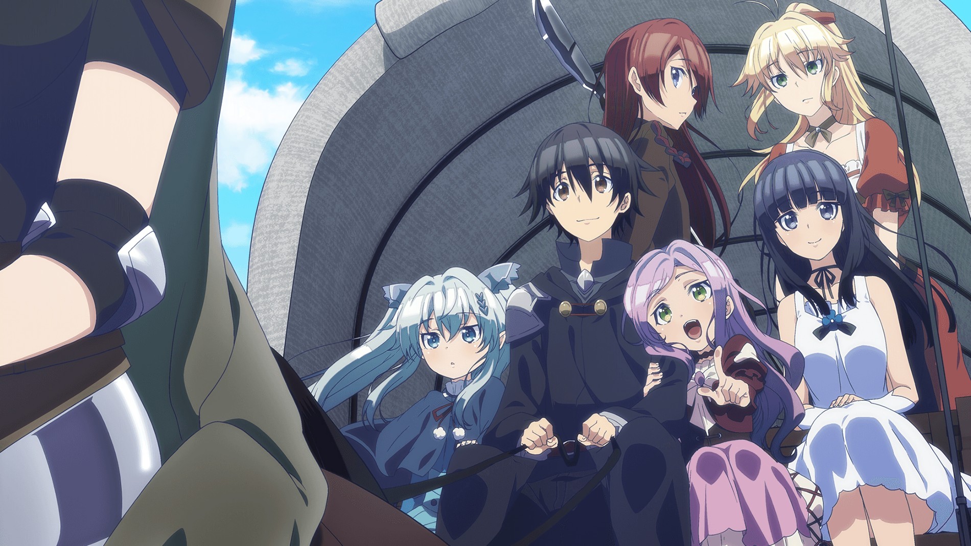 Banner de Death March Kara Hajimaru Isekai Kyousoukyoku