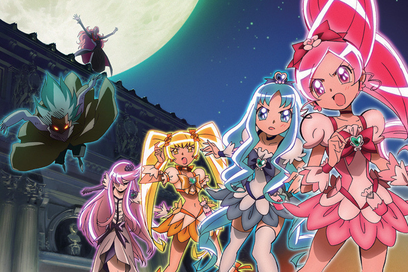 Poster de Heartcatch Precure! Hana no Miyako de Fashion Show... Desu ka!?