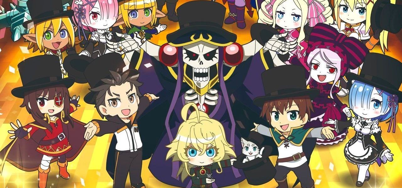 Poster de Isekai Quartet 2