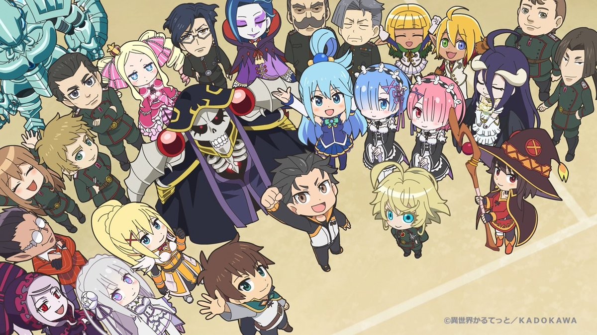 Poster de Isekai Quartet
