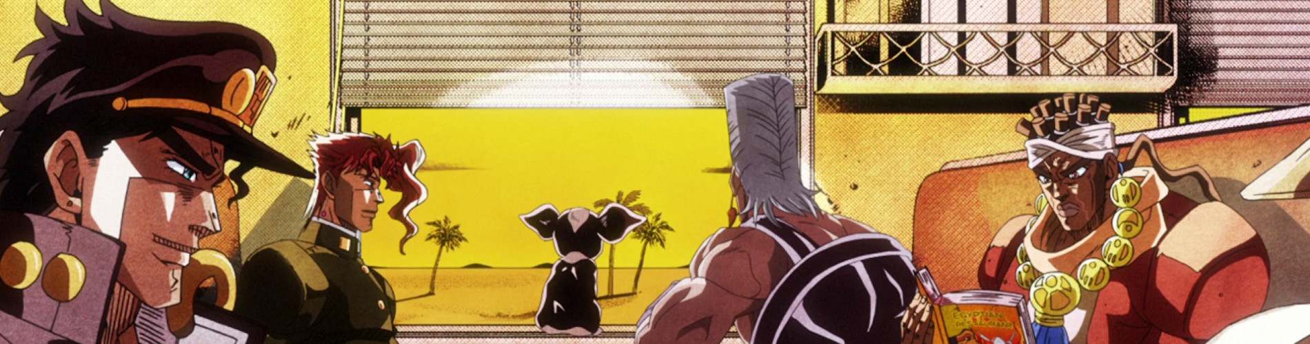 Poster de JoJo no Kimyou na Bouken: Stardust Crusaders - Egypt-hen