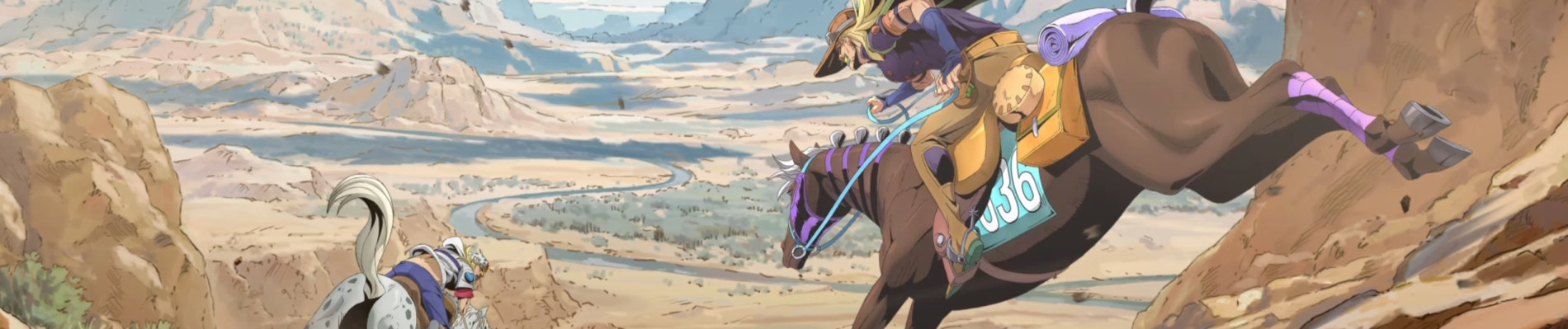 Poster de JoJo no Kimyou na Bouken: Steel Ball Run - 1st STAGE