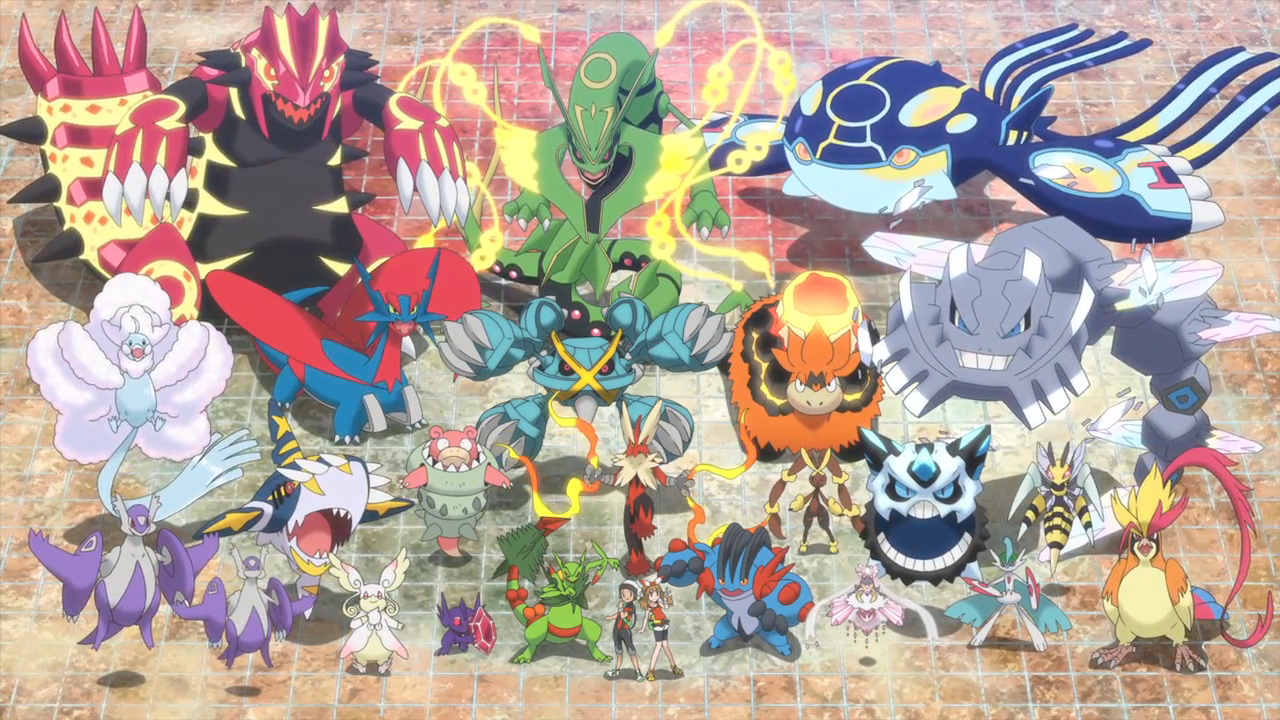 Poster de Pocket Monsters Omega Ruby & Alpha Sapphire: Mega Special Animation