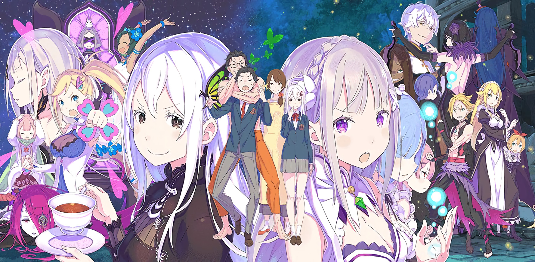 Poster de Re:Zero kara Hajimeru Isekai Seikatsu 2nd Season