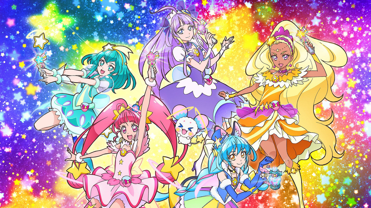 Poster de Star☆Twinkle Precure: Hoshi no Uta ni Omoi wo Komete