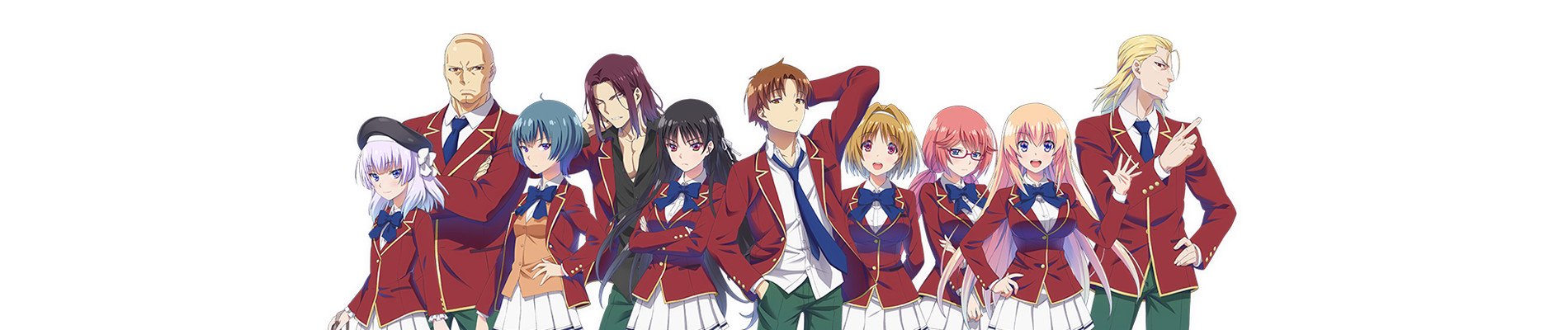 Poster de Youkoso Jitsuryoku Shijou Shugi no Kyoushitsu e