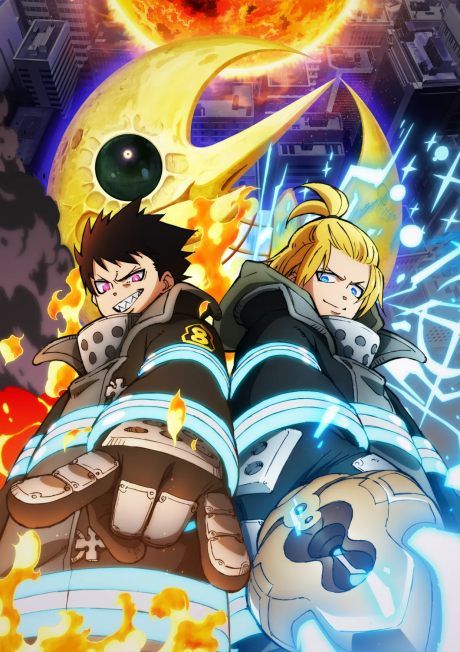 Poster de Enen no Shouboutai: San no Shou Part 2