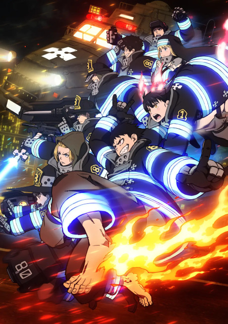 Poster de Enen no Shouboutai: San no Shou