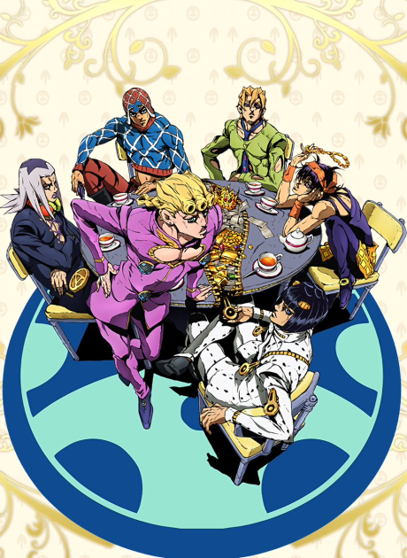 Poster de JoJo no Kimyou na Bouken: Ougon no Kaze