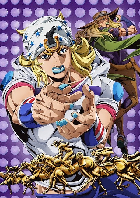 Poster de JoJo no Kimyou na Bouken: Steel Ball Run - 1st STAGE