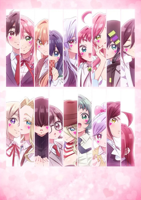 Poster de Kimi no Koto ga Dai Dai Dai Dai Daisuki na 100-nin no Kanojo 3rd Season