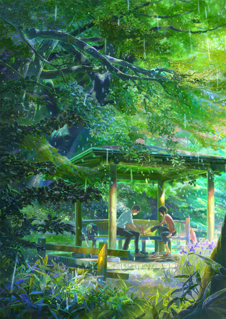 Poster de Kotonoha no Niwa