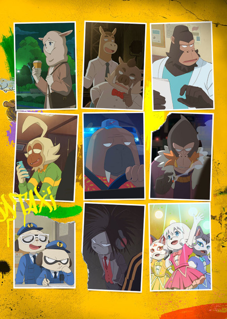 Poster de Odd Taxi
