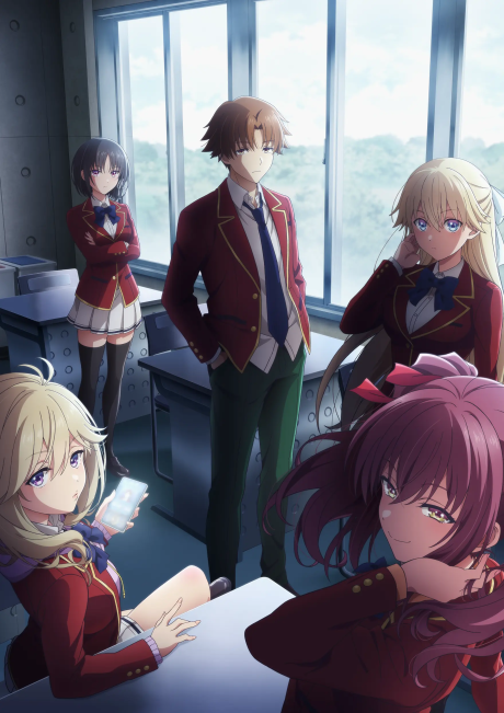 Poster de Youkoso Jitsuryoku Shijou Shugi no Kyoushitsu e 4th Season 2-nensei-hen Ichi Gakki